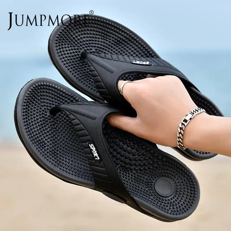 Massage-Flip-Flops Sommer Herren Hausschuhe Strandsandalen Bequeme Herren Freizeitschuhe Mode Herren Flip Flops Verkaufsschlager Fußbekleidung 2023
