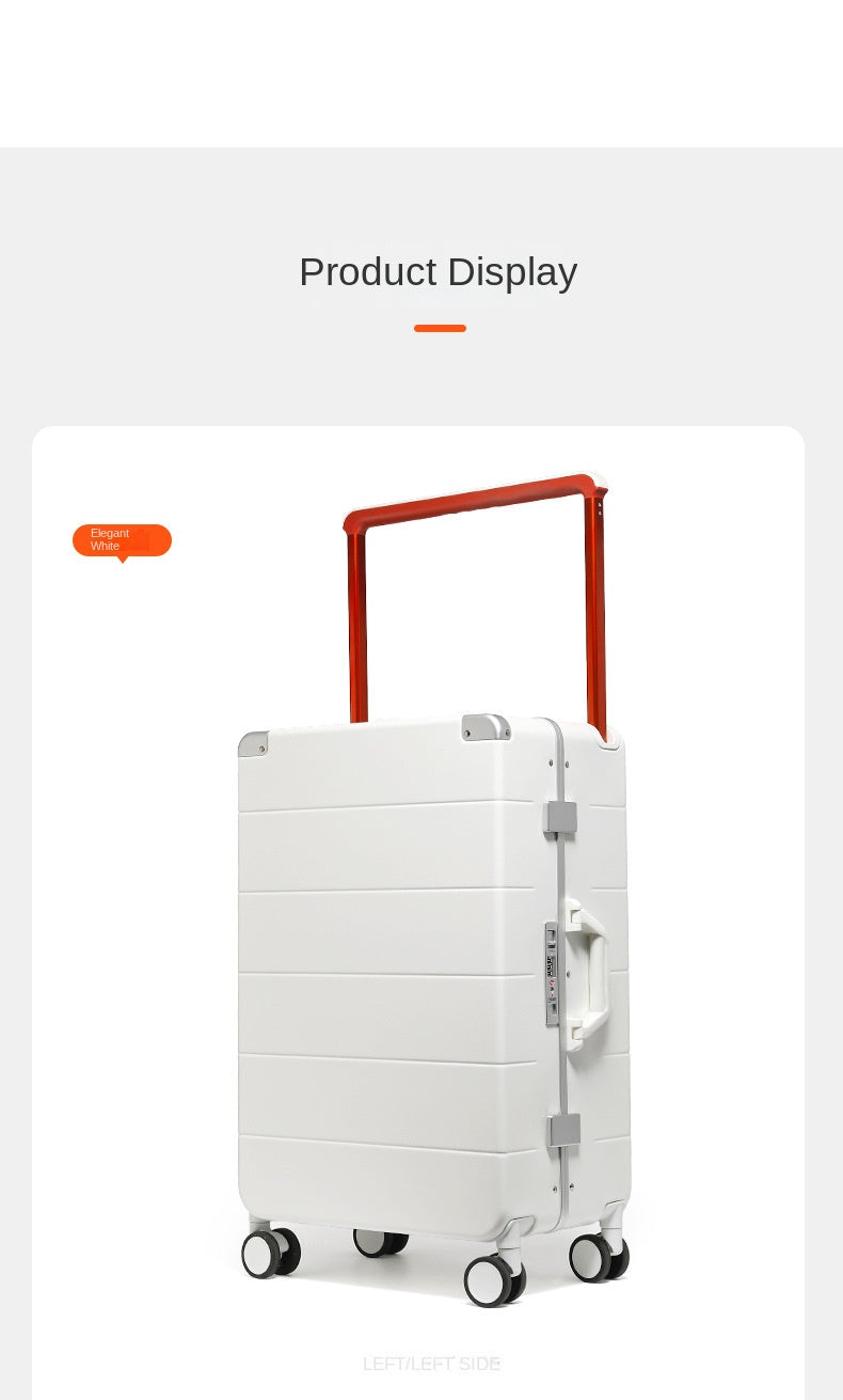 COLENARA Gepäck Neu 20"24" Herren Aluminiumrahmen Boarding Box Damen ABS + PC Trolley Koffer "26 Zoll Handgepäck Reisekoffer
