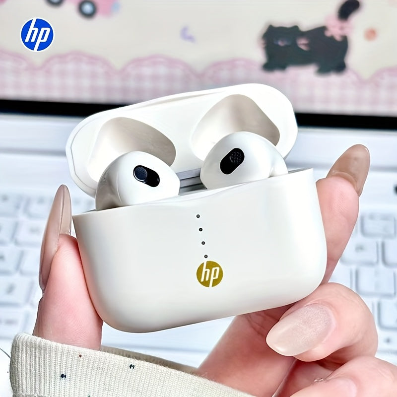 HP Wireless Earbuds Offer a Long 30-Hour Standby Time, Feature Noise Reduction, And Provide a Comfortable Fit for Everyone. They Include Touch Controls And Deliver High-Fidelity Sound with Crystal-Clear Calls
