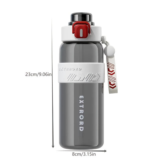 Outdoor Large-Capacity Dual-Drink Straw Plastic Cup, Suitable for Sports, Fitness, Students, Travel, Festivals, And Parties, Easy to Carry Water Bottle