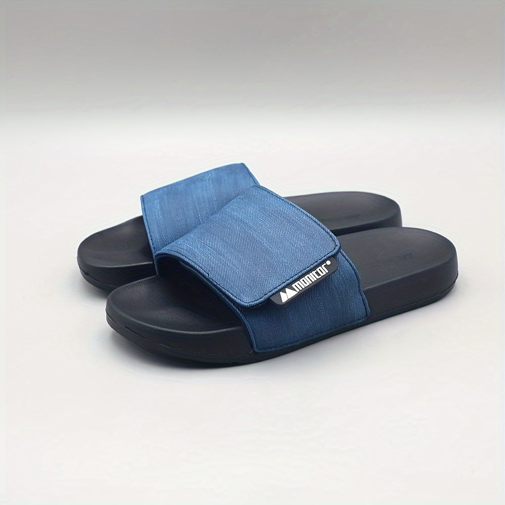 Einzigartige Herren-Sommersandalen mit weichen Sohlen, verstellbarem Klettverschluss für breite Füße, perfekt für den Strand