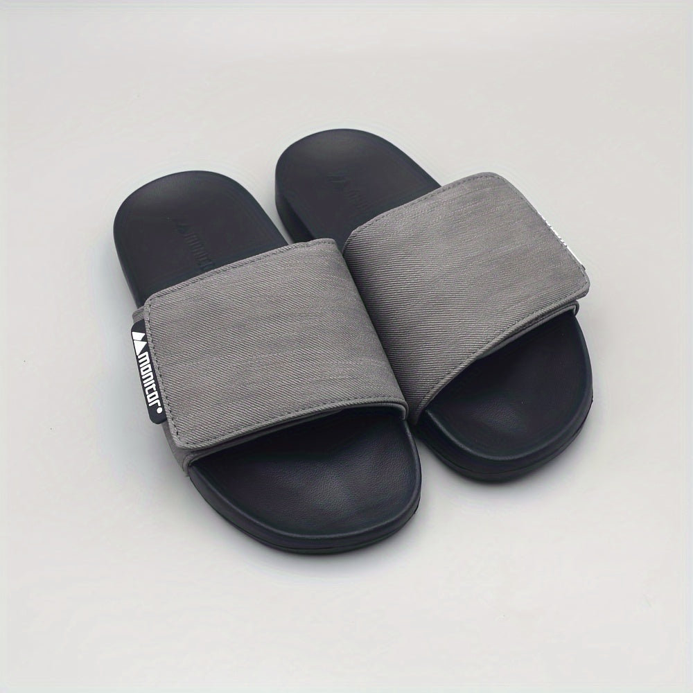 Einzigartige Herren-Sommersandalen mit weichen Sohlen, verstellbarem Klettverschluss für breite Füße, perfekt für den Strand