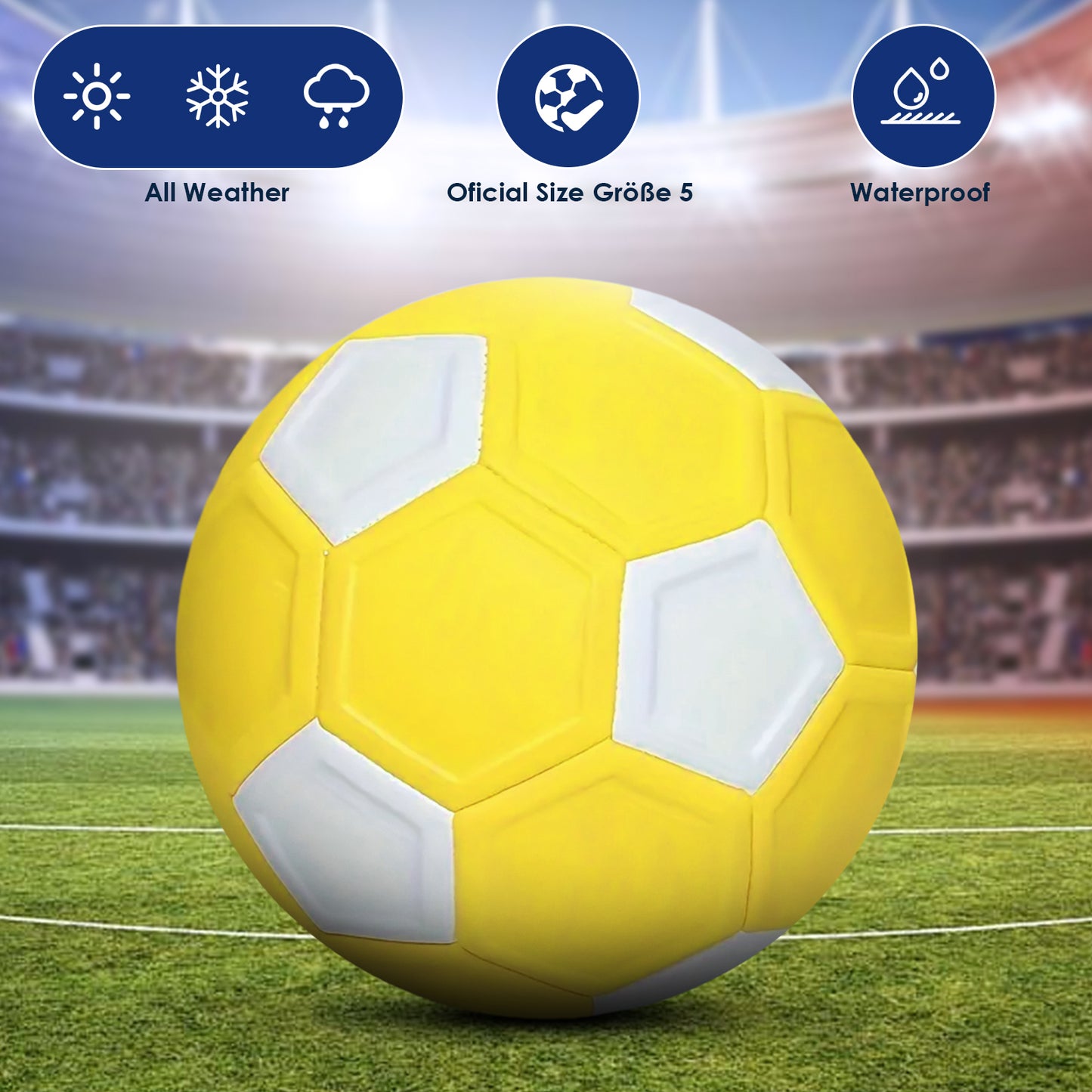 Curve Swerve Fußball offizielle Größe 4 5 Curve and Swerve Fußball maschinengenähtes Spiel Fußballtraining