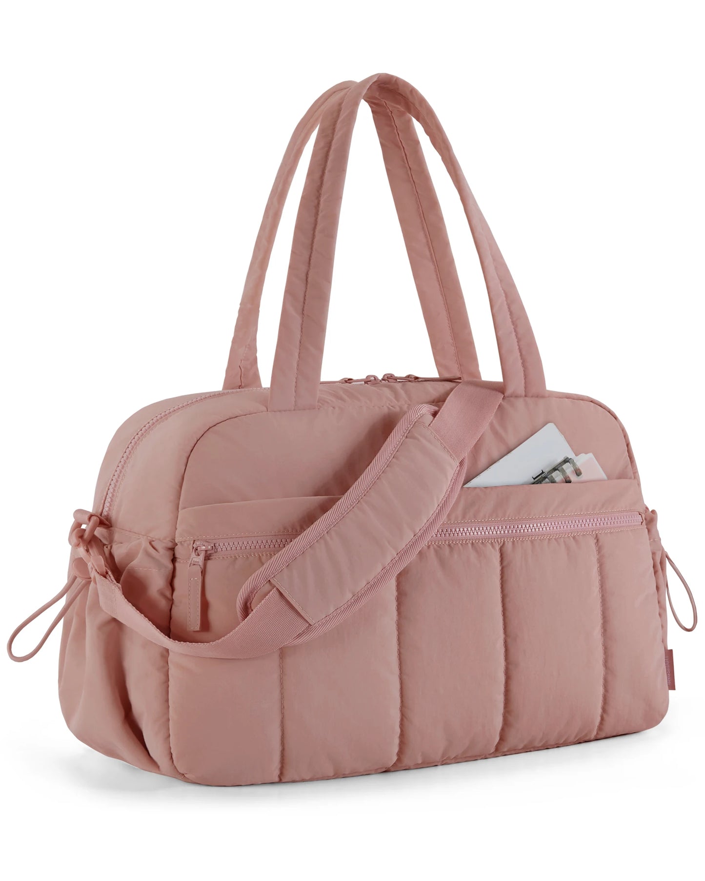 BAGSMART Sac de voyage pour femme avec compartiment étanche, sac de sport, sac de week-end, sac de cabine, sac Boston, sacs de plage étanches