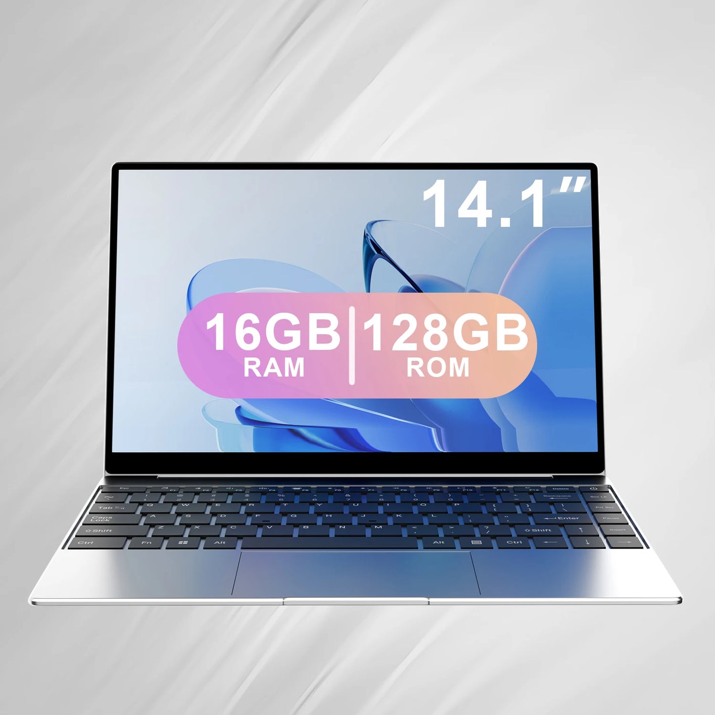 Nouvel Ordinateur Portable Ultra Mince 14.1" 16 Go RAM 2 To SSD Intel N3700 PC Gaming Écran 1920*1080 Ordinateur de Bureau et d'Étude PC Windows 11 Pro