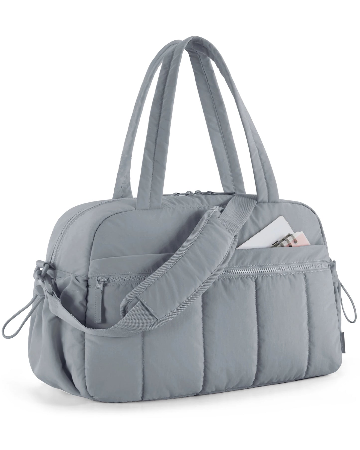 BAGSMART Sac de voyage pour femme avec compartiment étanche, sac de sport, sac de week-end, sac de cabine, sac Boston, sacs de plage étanches