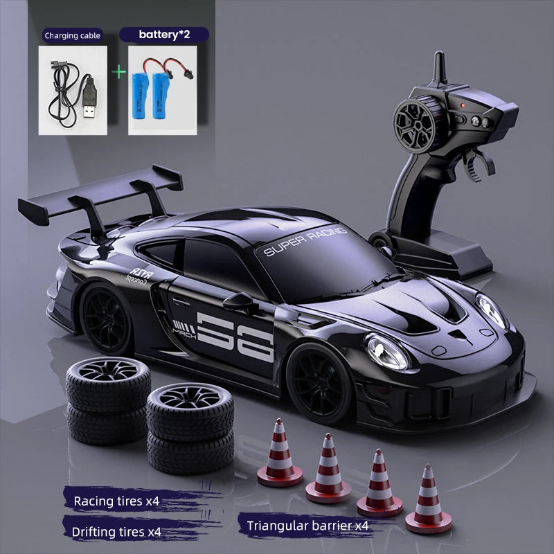 Voiture Télécommandée 4x4, 2.4G Radio Haute Vitesse, Drift Racing, Camion Rapide RTR, Jouet Cadeau pour Enfants