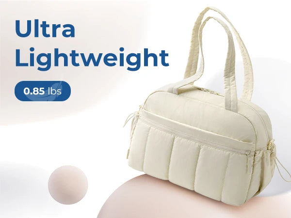 BAGSMART Sac de voyage pour femme avec compartiment étanche, sac de sport, sac de week-end, sac de cabine, sac Boston, sacs de plage étanches