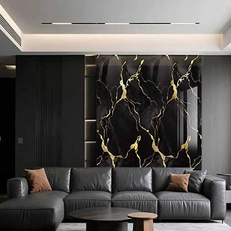 1 roll of imitation ceramic tile waterproof self-adhesive marble PVC wall sticker living room bedroom decoration sticker