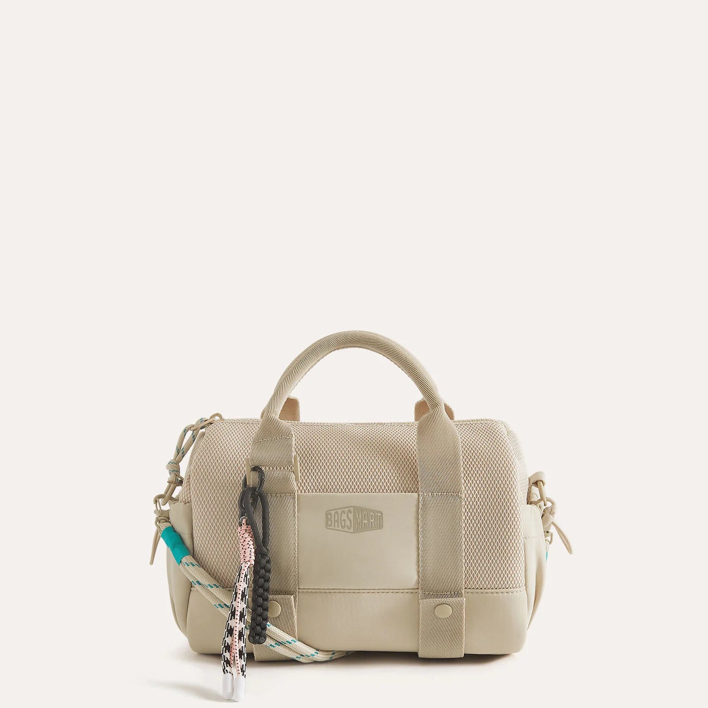 BAGSMART Boston Tasche für Damen, Mini-Reisetasche, Umhängetasche, wasserdicht, mit Nassfach, für Fitnessstudio, Reisen, Alltag, Strand, Wochenendausflug