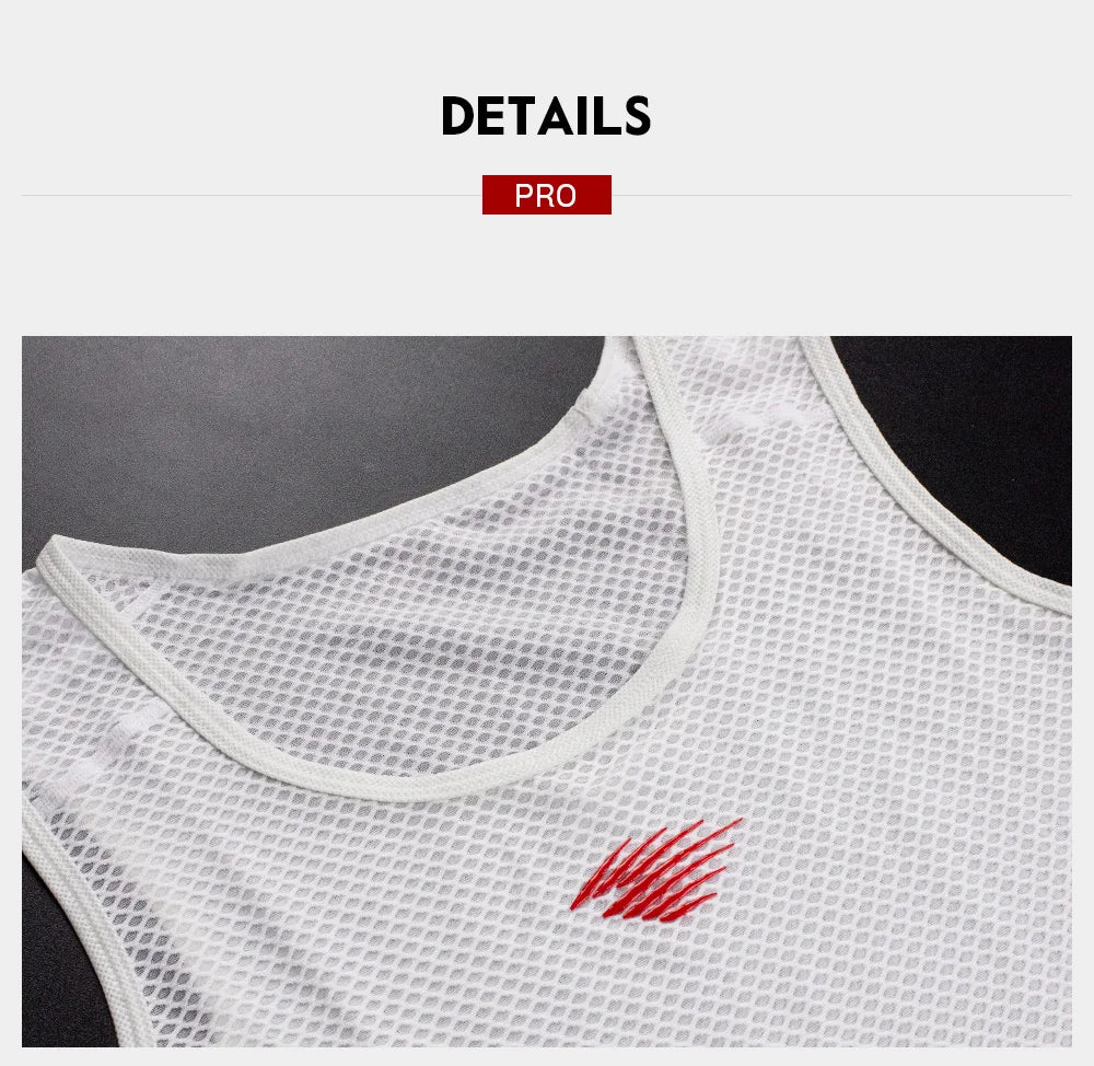 RION Herren Tank Top Ärmelloses Unterhemd Atmungsaktiv Schnell Trocknend Schweißabsorbierend Radfahren Sport Tops Fitnessstudio Sommer Herrenhemden