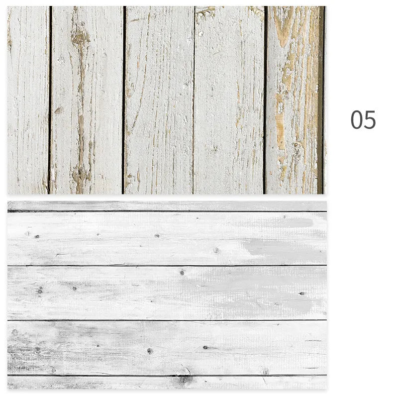 Marmor-Fotohintergründe 57*87CM, doppelseitig, Holzmaserung, Fotohintergrundtapete, Studio, wasserdichte Produkte, fotografische Requisiten