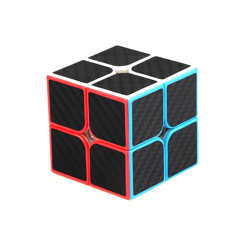 Moyu Meilong 3x3x3 4x4x4 Professioneller Zauberwürfel Kohlefaser Aufkleber Speed Cube Quadrat Puzzle Lernspielzeug für Kinder