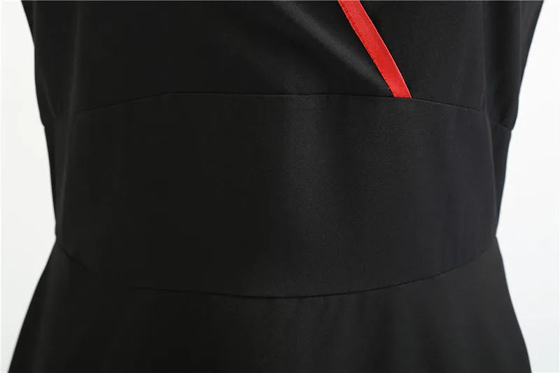 Woman Retro Dresses Audrey Hepburn 1950s 60s Rockabilly Polka Dot Bow Pinup Ball Grown Party Robe  Vestidos