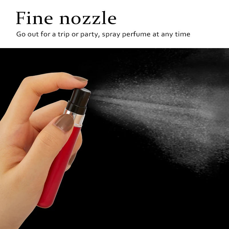 Flacon de parfum en set 8ml 5ml Bouteille rechargeable avec pompe de pulvérisation Conteneurs cosmétiques vides Atomiseur de voyage Livraison gratuite