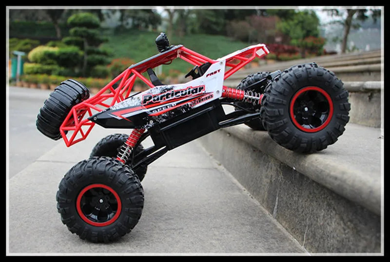ZWN 1:12 / 1:16 4WD RC Auto mit LED-Lichtern 2.4G Funkfernsteuerung Autos Buggy Offroad-Kontroll-LKWs Jungen Spielzeug für Kinder