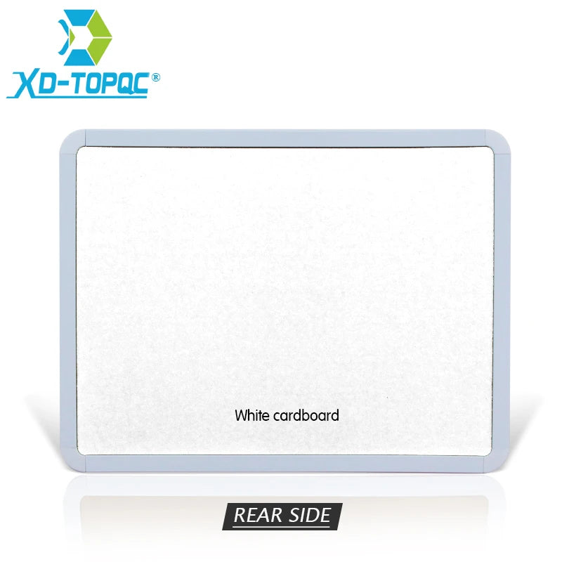 4 Stile magnetische Whiteboard 1pc PVC Rahmen Nachricht Whiteboard für Kühlschrank Rundecke Dekoration Nachricht Zeichentafel für Notizen