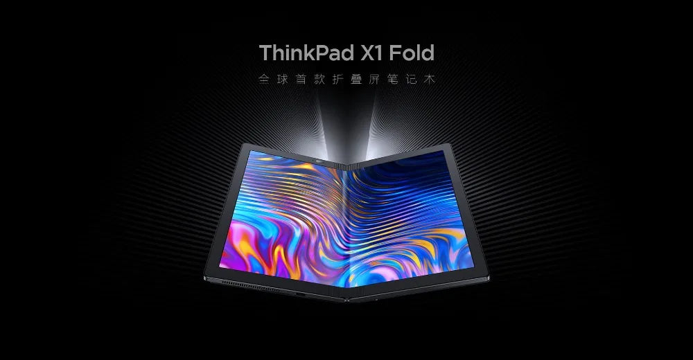 World's First Foldable PC Lenovo ThinkPad X1 Fold Laptop+Tablet 13.3 Inch 2048x1536 OLED Touch i5-L16G7 Type-C WiFi 6 5G WiFi