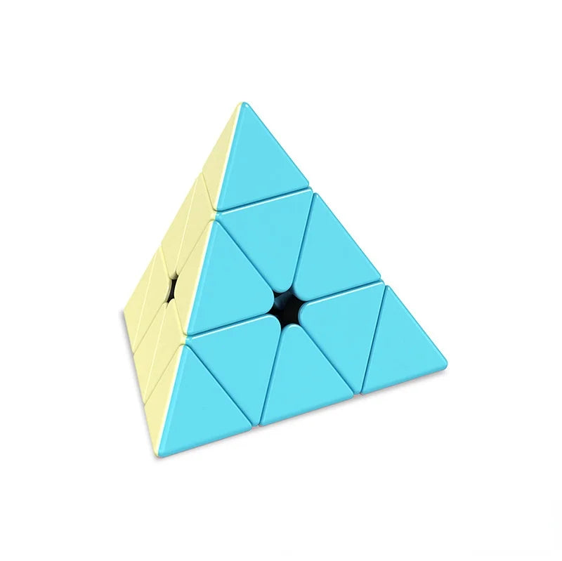 Moyu Meilong 3x3x3 4x4x4 Professioneller Zauberwürfel Kohlefaser Aufkleber Speed Cube Quadrat Puzzle Lernspielzeug für Kinder