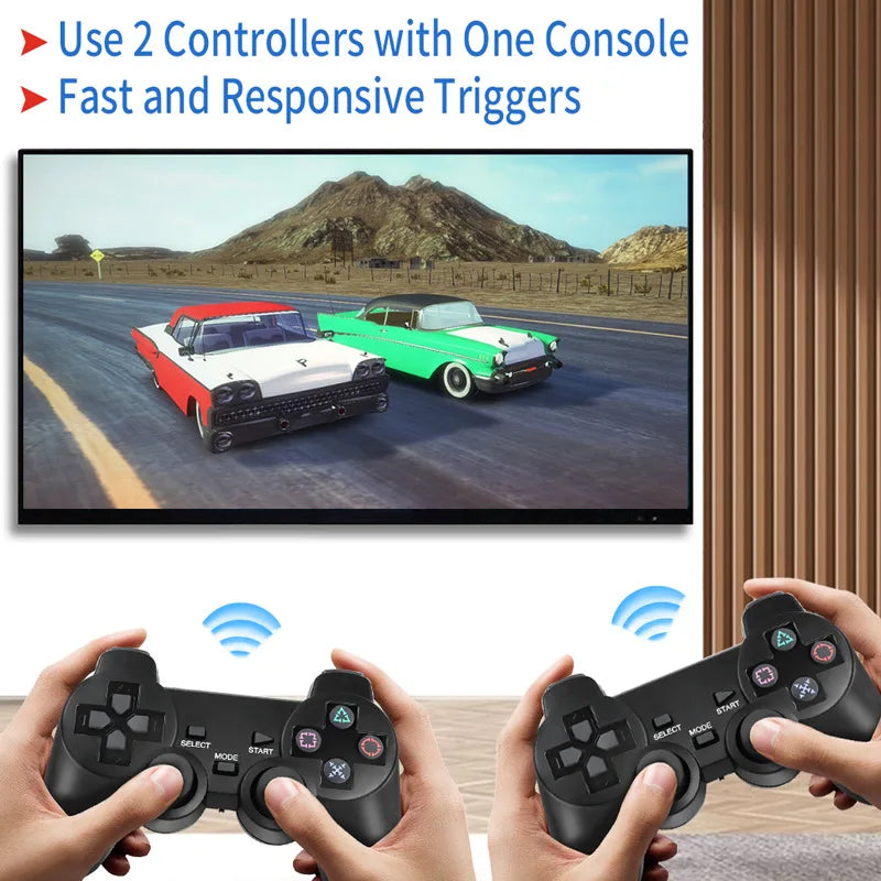 2.4G PS2 Controller Kabelloser Controller Für PS2/PS1 Gamepad Dual Vibration Shock Playstation 2 Joypad Joystick Steuerung USB PC