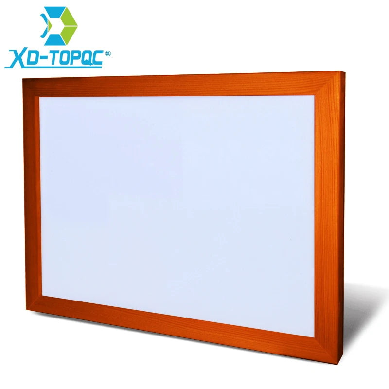 Tableau blanc magnétique effaçable à sec 30*40cm, cadre en bois, pour l'école et le bureau WB42
