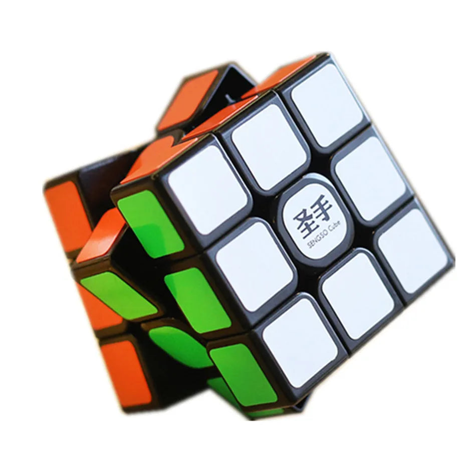 Shengshou Legend S 3x3x3 Noir Stickerless Magic Cube Professionnel 3x3 2x2 Speed Cubes Puzzles 2x2x2 Speedcube Jouets Éducatifs