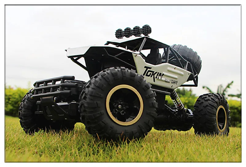 ZWN 1:12 / 1:16 4WD RC Auto mit LED-Lichtern 2.4G Funkfernsteuerung Autos Buggy Offroad-Kontroll-LKWs Jungen Spielzeug für Kinder