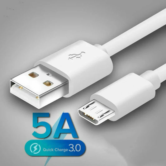 Micro-USB-Kabel 5A Schnellladekabel Handy Typ-C-Kabel für Xiaomi Redmi Samsung Android Micro-USB-Datenkabel
