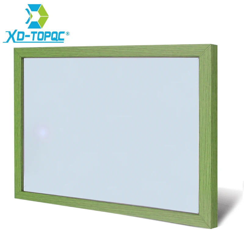 Tableau blanc magnétique effaçable à sec 30*40cm, cadre en bois, pour l'école et le bureau WB42