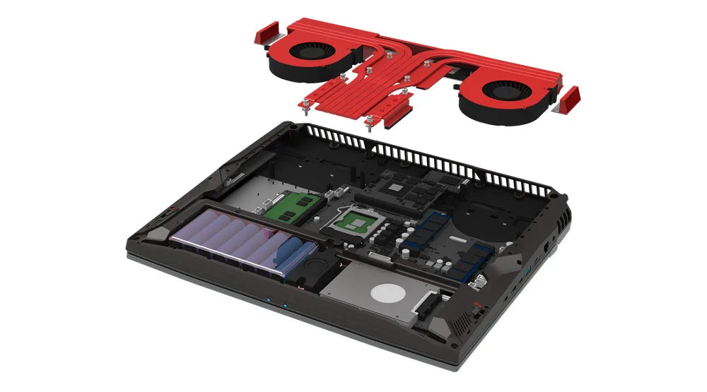 Ordinateur portable de jeu FHD IPS de 17,3 pouces Intel i7-10750H Max GTX1650 Windows 10 PRO 32 Go 1 To SSD Notebook Gamer PC