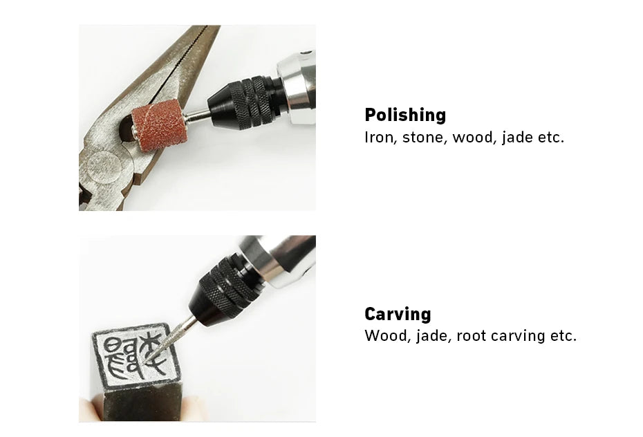 3.7V Mini Cordless Electric Drill Grinder Engraver Pen Grinder Mini Drill Electric Rotary Tool Grinding Machine 35W