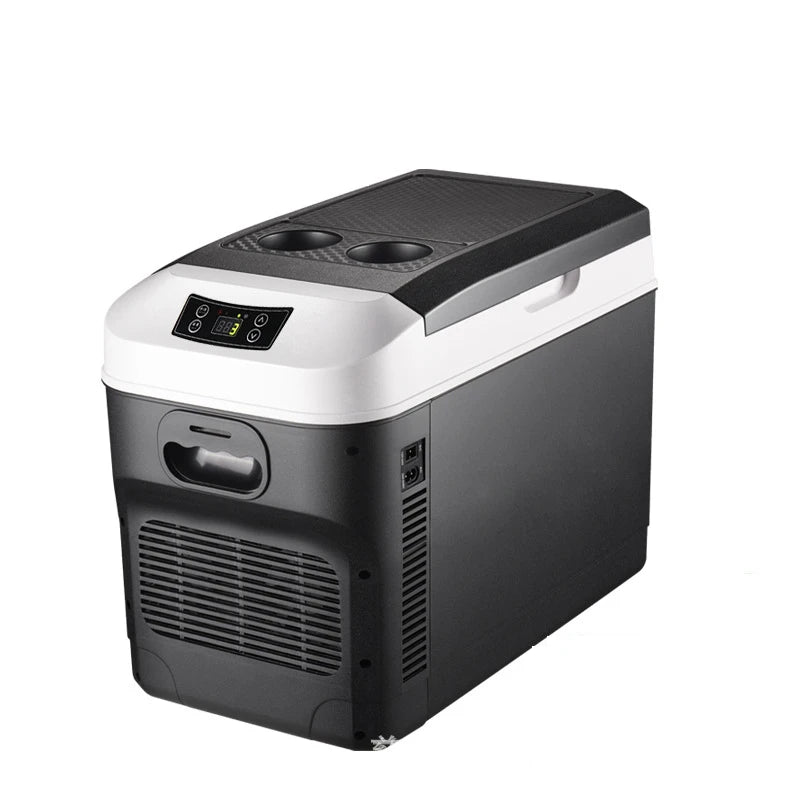 15L/20L Mini-Kühlschrank 12/24V 100-240V Getränkekühler Heizung Warmhaltefunktion Frischhaltebox für Auto Zuhause Picknick Camping 0~65 Grad
