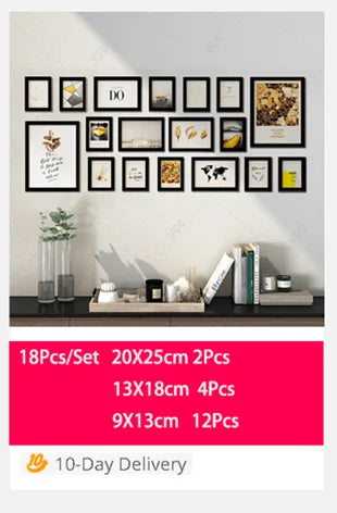 2Pcs Wood Photo Frames For Picture Wall 10X15 15X20 20X25 A4 Pictures Frame Stand For Pictures Photo Decor Commemorative Gift