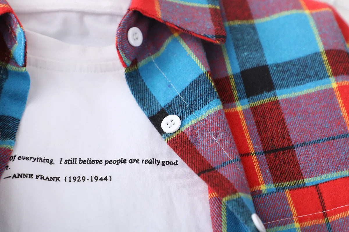 Women's Plaid Shirt 2025 New Ladies Loose Casual Blouse and Tops Fresh College Style Female Long Sleeve Shirts Women Clothes