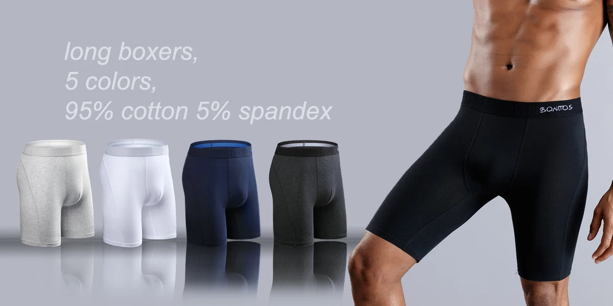 5 Stück Herren Slips Baumwolle Boxer Sexy Herren Boxershorts Unterwäsche Shorts Lose Herren Boxershorts Set Familienunterwäsche Marken