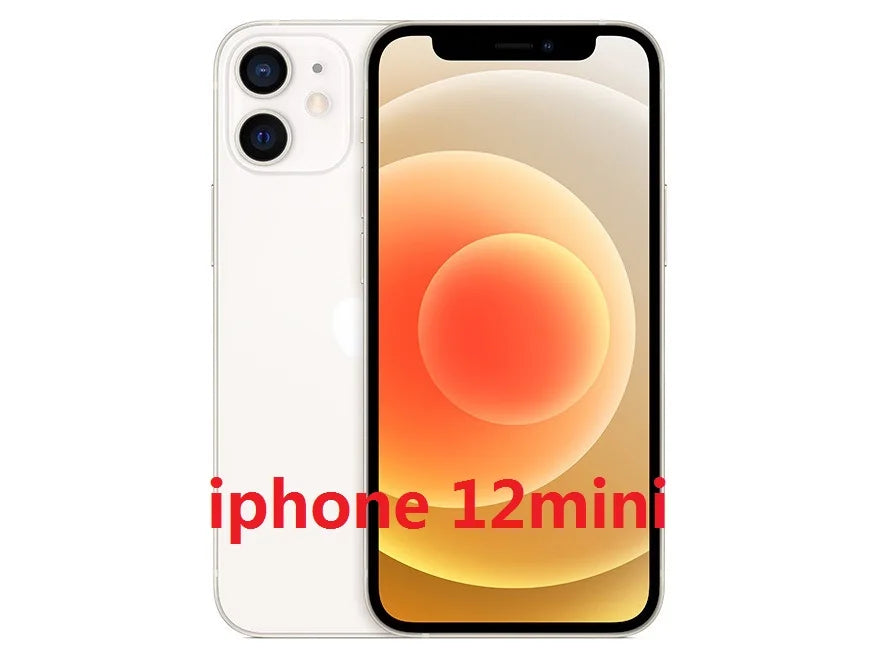 Original iPhone 12 Mini 5G Mobile phone 4GB&64/128/256GB IOS A14  5.4'' Dual 12MP Cellphone iphone12mini