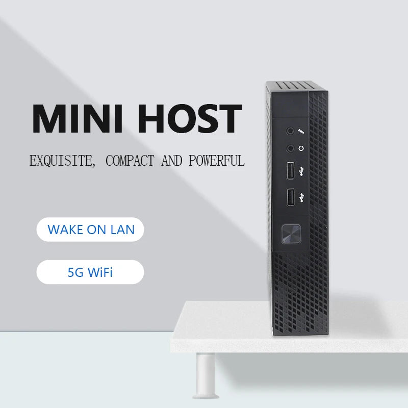 Intel Mini Desktop PC for Business - 16GB RAM 512GB SSD Wifi5 Win11 pro Core I3/i5/i7/i9 I7-4th School Office Computer