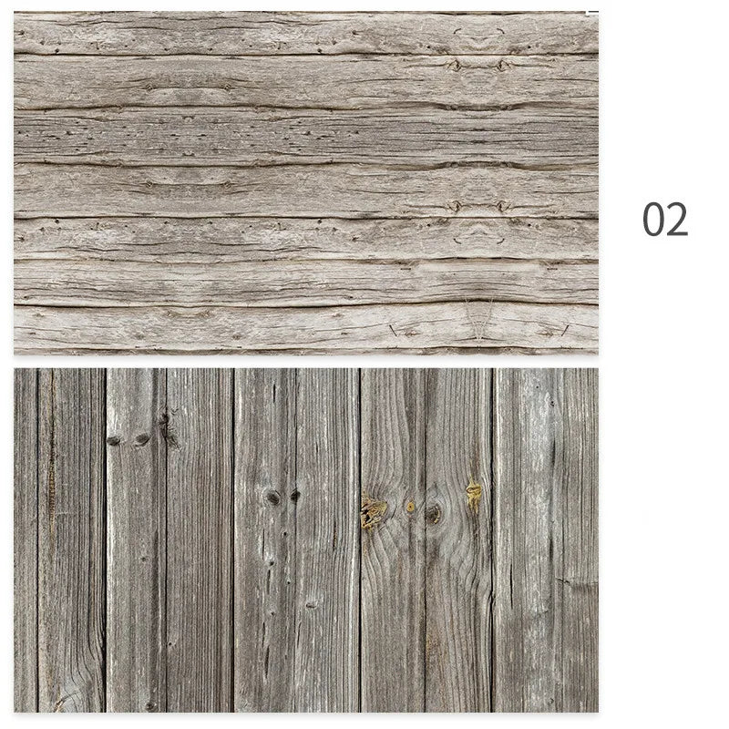 Marmor-Fotohintergründe 57*87CM, doppelseitig, Holzmaserung, Fotohintergrundtapete, Studio, wasserdichte Produkte, fotografische Requisiten