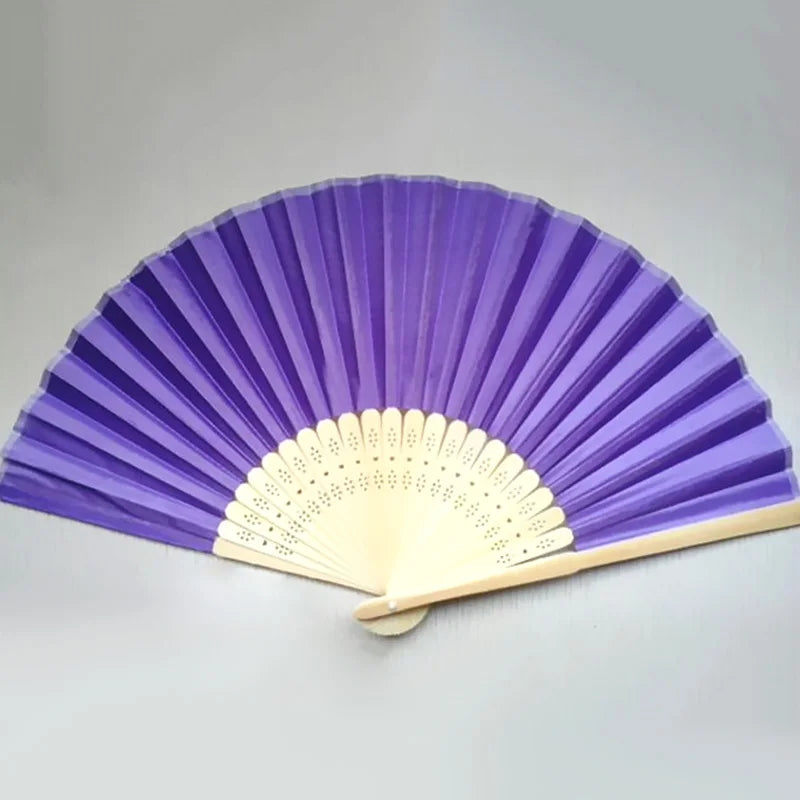 Éventails pliants portables en papier et bambou, blancs, à faire soi-même, pour la calligraphie, la peinture, décoration de mariage, cadeaux de mariage