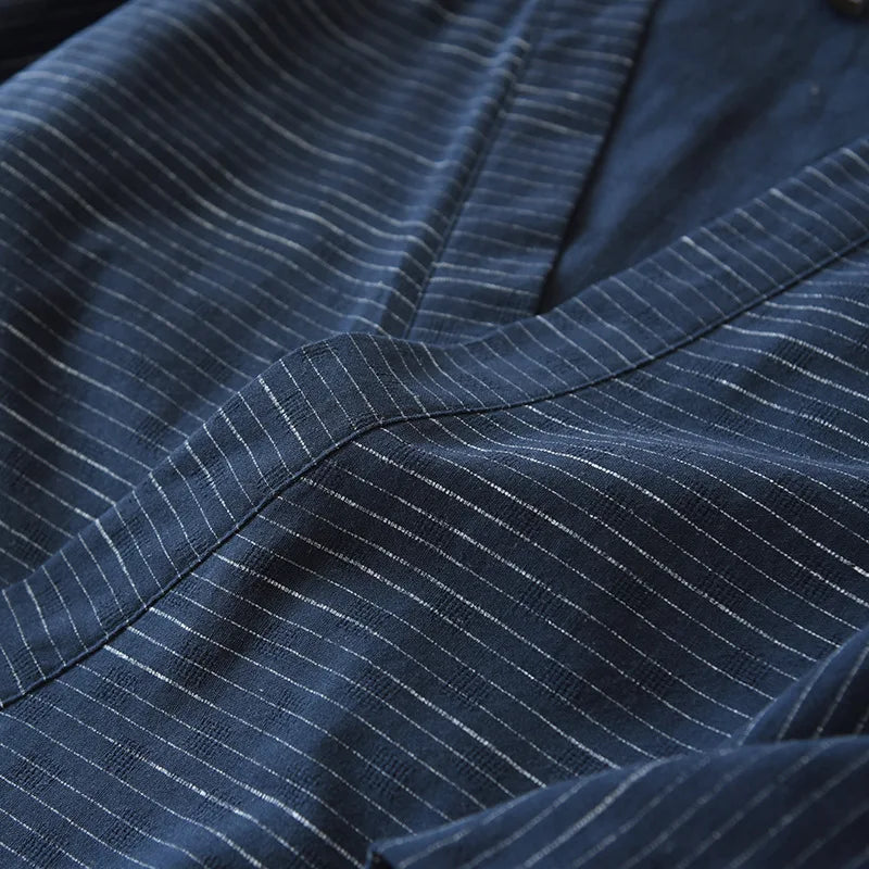 Neuer japanischer Kimono Kurzarm-Shorts-Anzug Herren Pyjama Zweiteiler Sommer Baumwolle Yukata Übergröße Bademantel Nachtwäsche für Herren