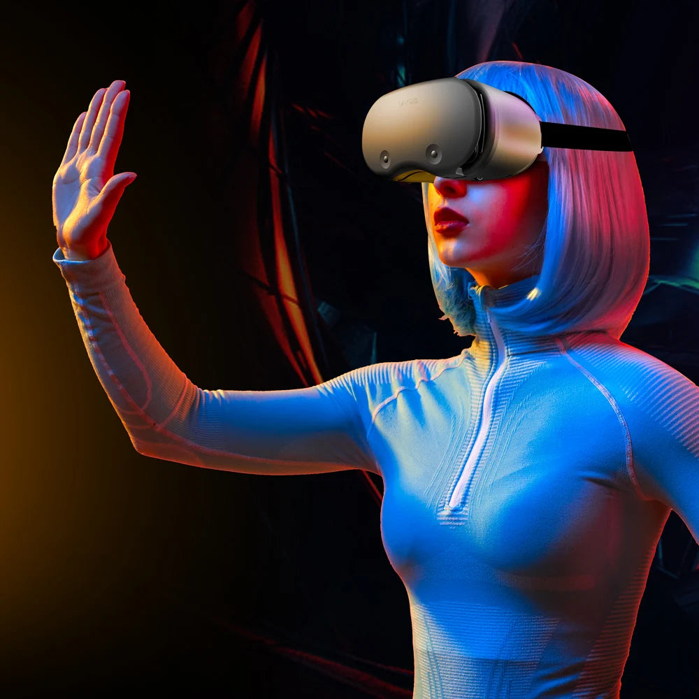 3D Virtual Reality VR Brille für iPhone Android Smartphone Handy Helm Headset mit echten Linsen Goggles Geräte
