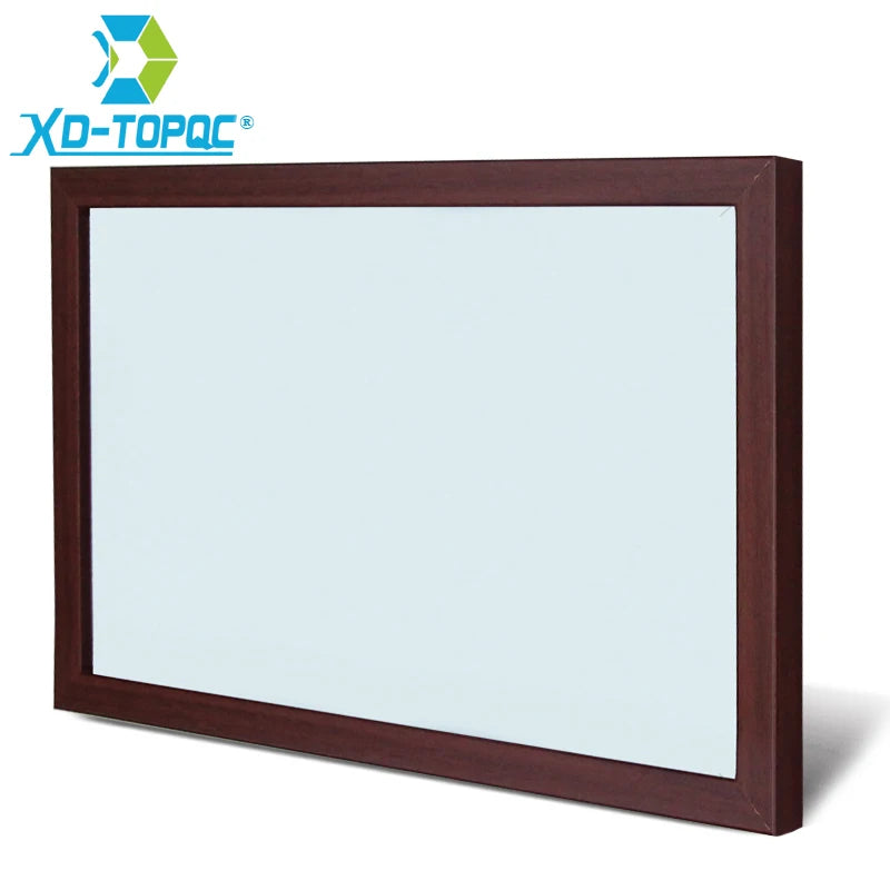 Tableau blanc magnétique effaçable à sec 30*40cm, cadre en bois, pour l'école et le bureau WB42