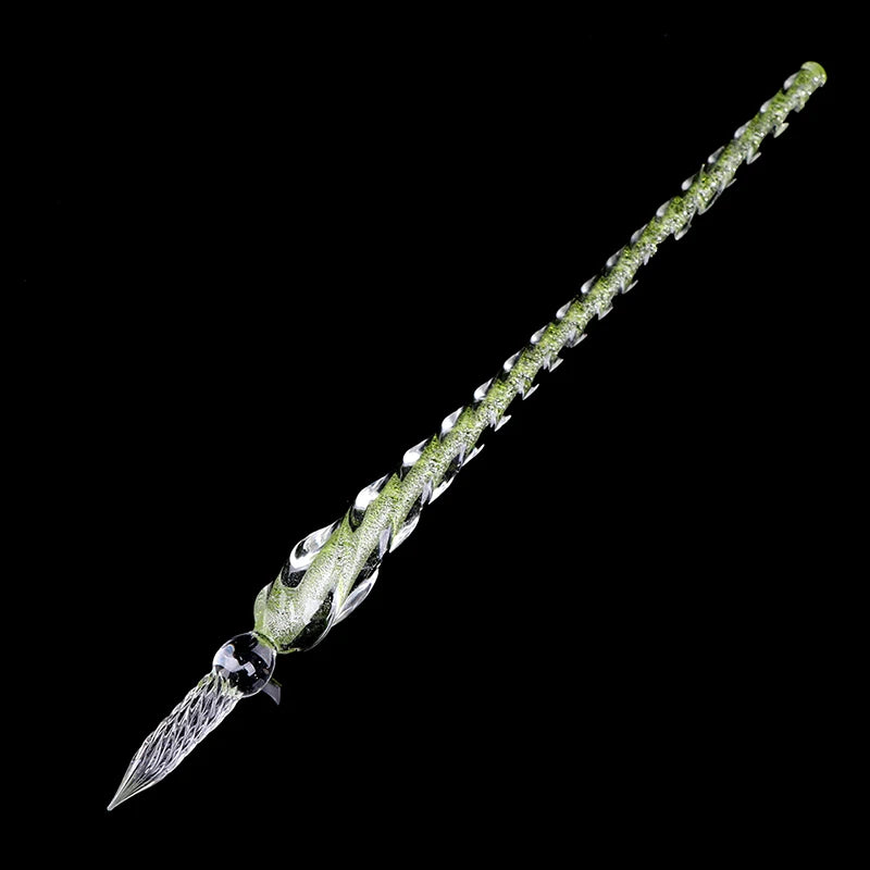 1 Pc Vintage Glass Dip Dipping Pen Signature Filling Ink Fountain Pens Glass Drip Fountain Pen