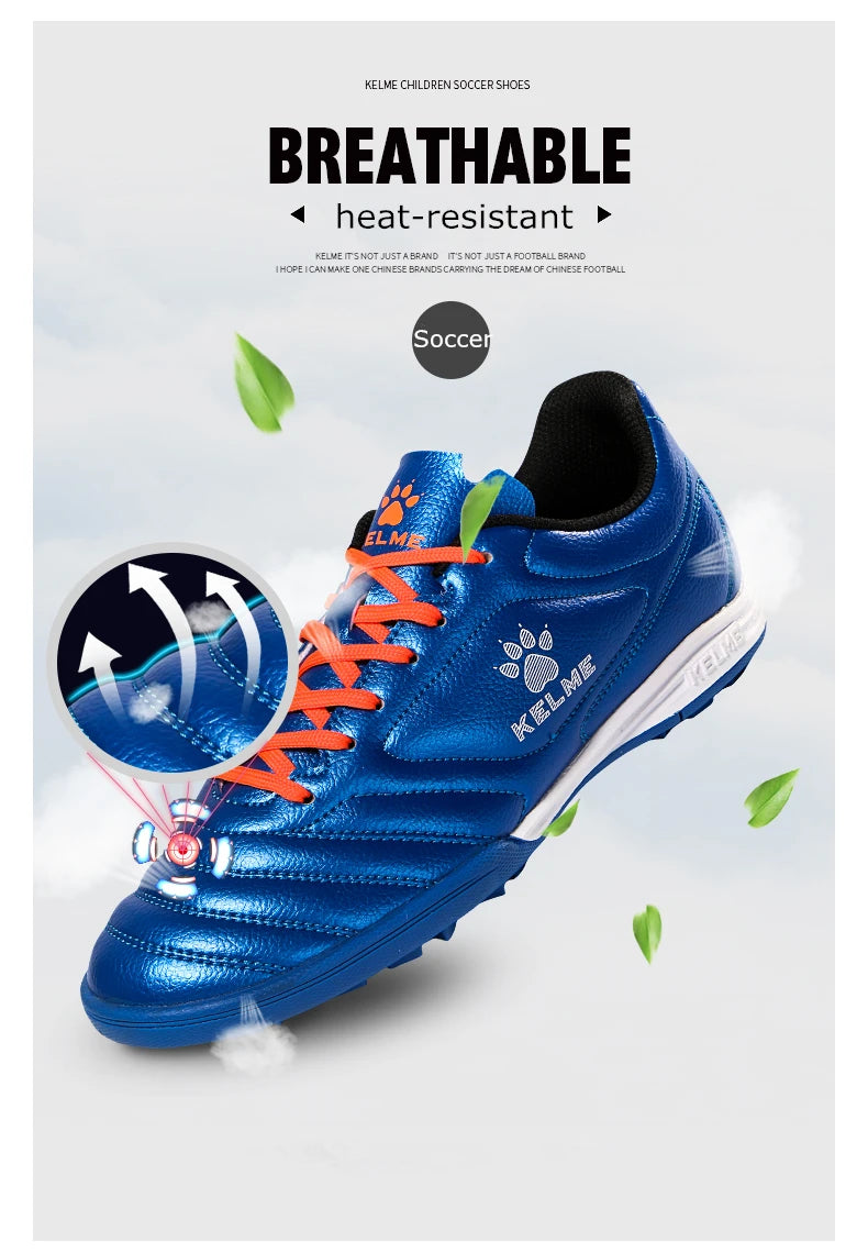 KELME Herren Training TF Fußballschuhe Kunstrasen rutschfeste Jugend Fußballschuhe AG Sportschuhe Trainingsschuhe 871701