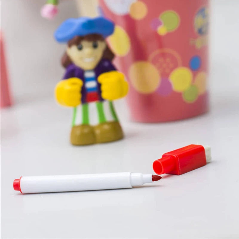 Whiteboard Marker True Colorful Ink White Board Pens Wiederholtes Füllen Leicht zu löschen Kinder Schreibwaren Geschenk Radierbare Marker WP02