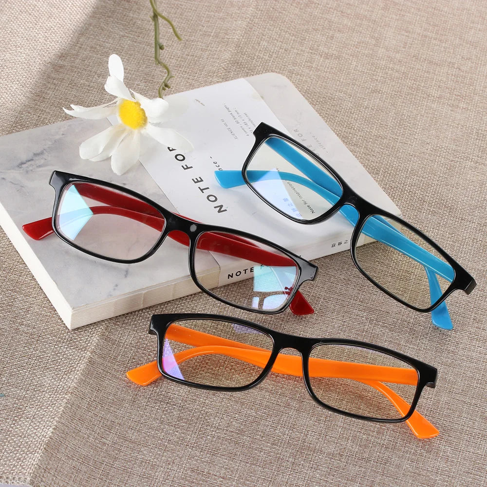 1PC Anti-UV UV400 Blue Light Glasses Anti Blue Rays Radiation Blocking Glasses Men Women Computer Goggles Flat Mirror Eyeglasses