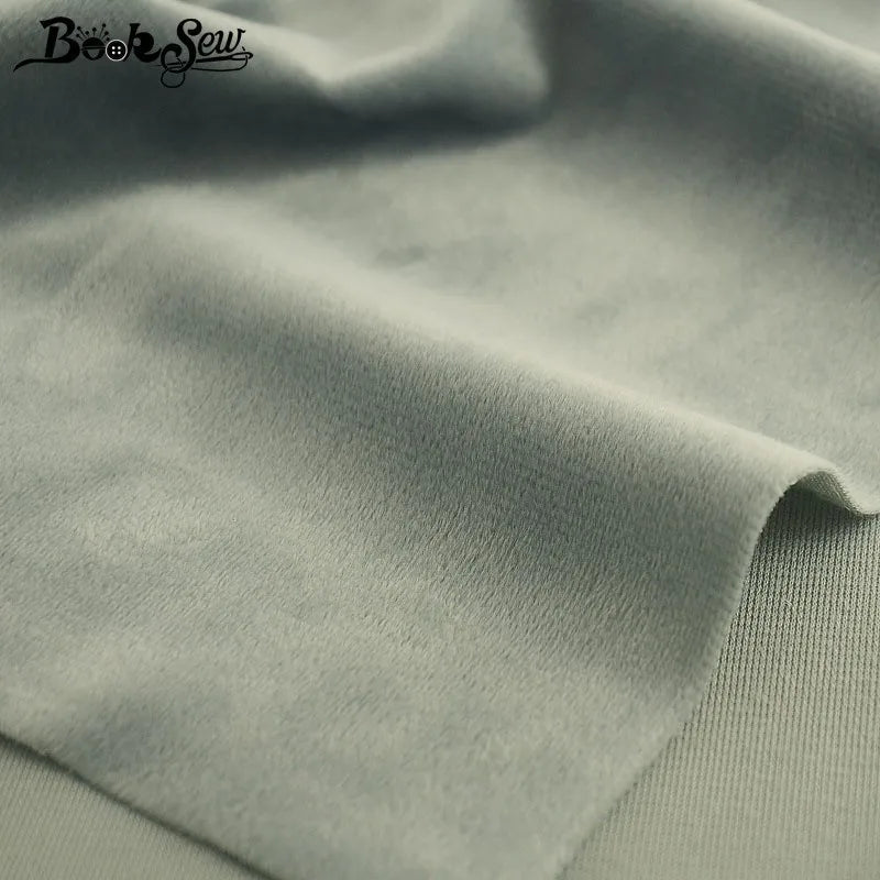 Solid Color Short Plush Velvet Fabric Super Soft Cloth Diy Handmade Home Textile Toy Apparel Cushion Pillow Blanket Material