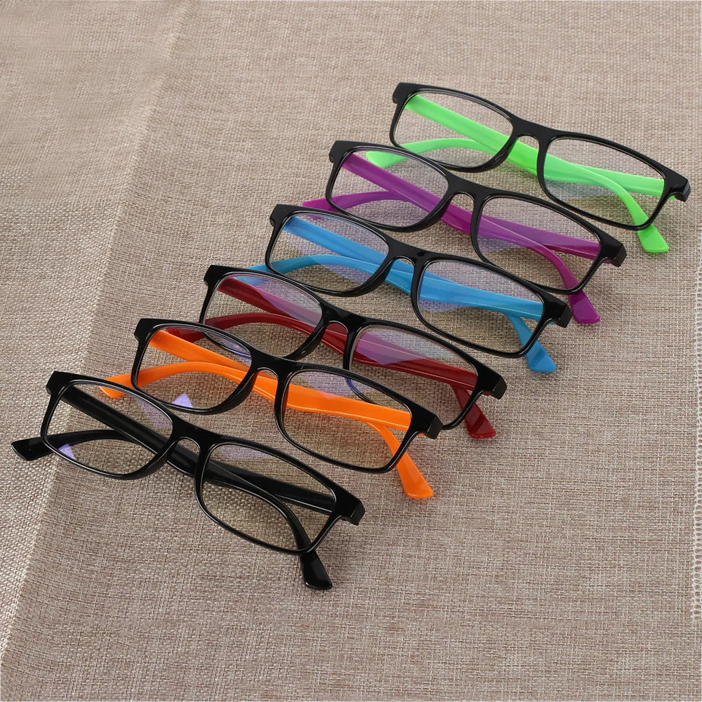 1PC Anti-UV UV400 Blue Light Glasses Anti Blue Rays Radiation Blocking Glasses Men Women Computer Goggles Flat Mirror Eyeglasses
