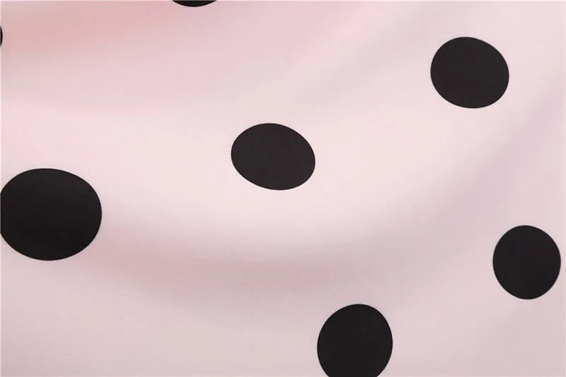 Woman Retro Dresses Audrey Hepburn 1950s 60s Rockabilly Polka Dot Bow Pinup Ball Grown Party Robe  Vestidos