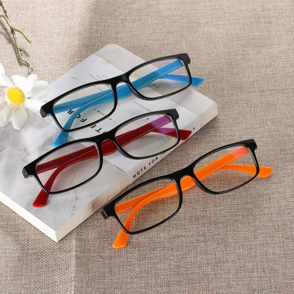 1PC Anti-UV UV400 Blue Light Glasses Anti Blue Rays Radiation Blocking Glasses Men Women Computer Goggles Flat Mirror Eyeglasses